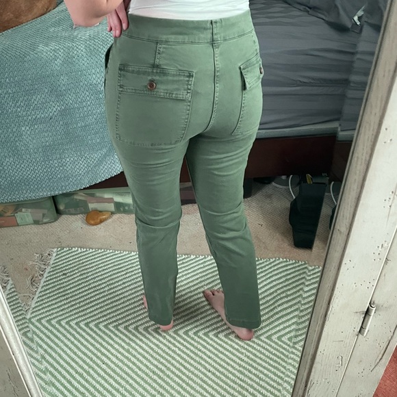 J Crew Army Green pants - Picture 2 of 15